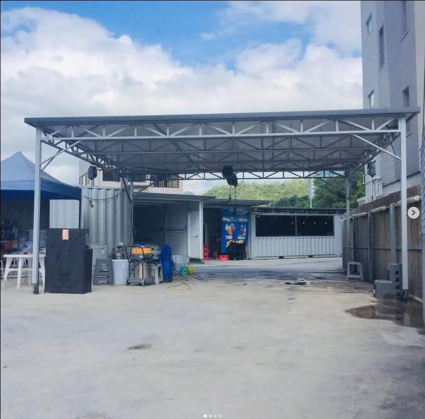 屯門穩定客源良好商譽佔地超過4,000呎大量發展空間汽車美容店車房生意轉讓 · 2